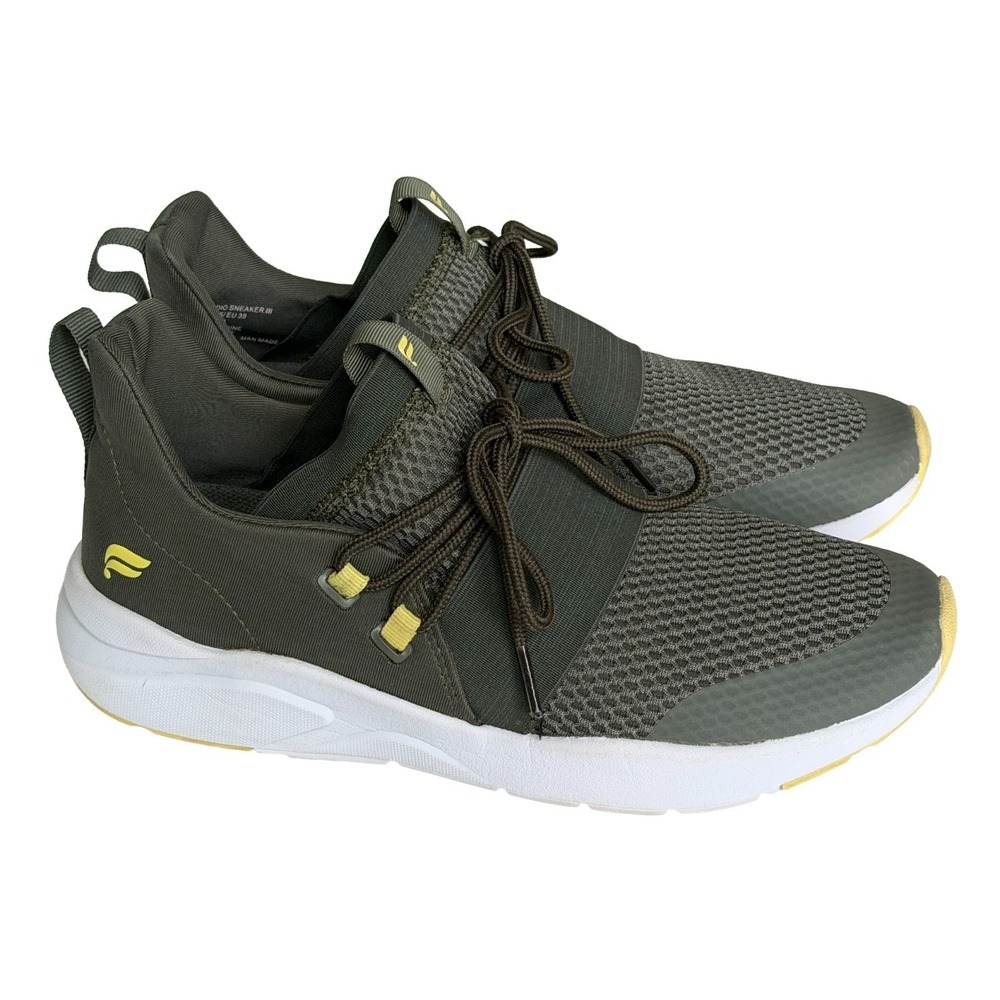 Fabletics Womens' Size 8.5 Zuma Studio Sneakers III Dark Green Shoes